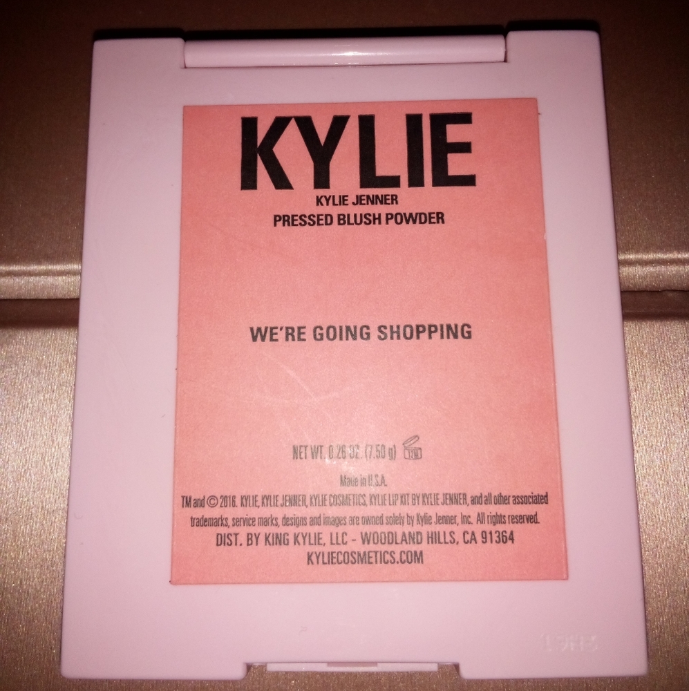 Kylie Cosmetics pressed blush powder